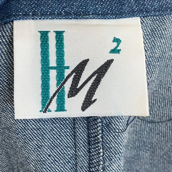 Medium Dark Blue Denim Oversized Blazer - Picture 10 of 12